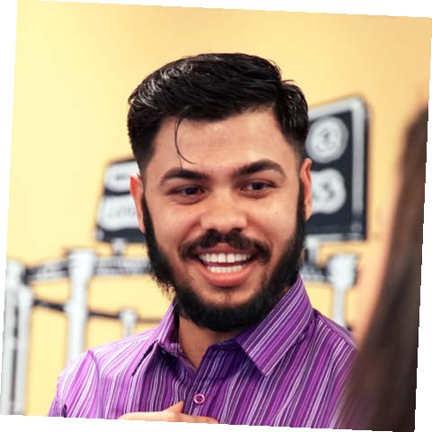 Reception team member